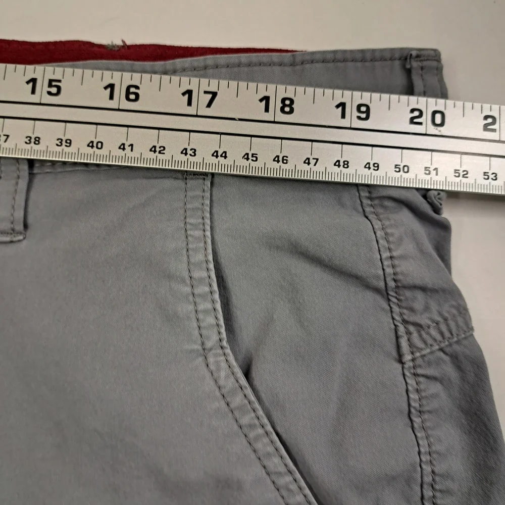 Wrangler Outdoors‎ Cargo Shorts Men's 40 Gray Inseam 8